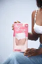 Culotte menstruelle jetable Hygiea - Gros plan sur la boite produit