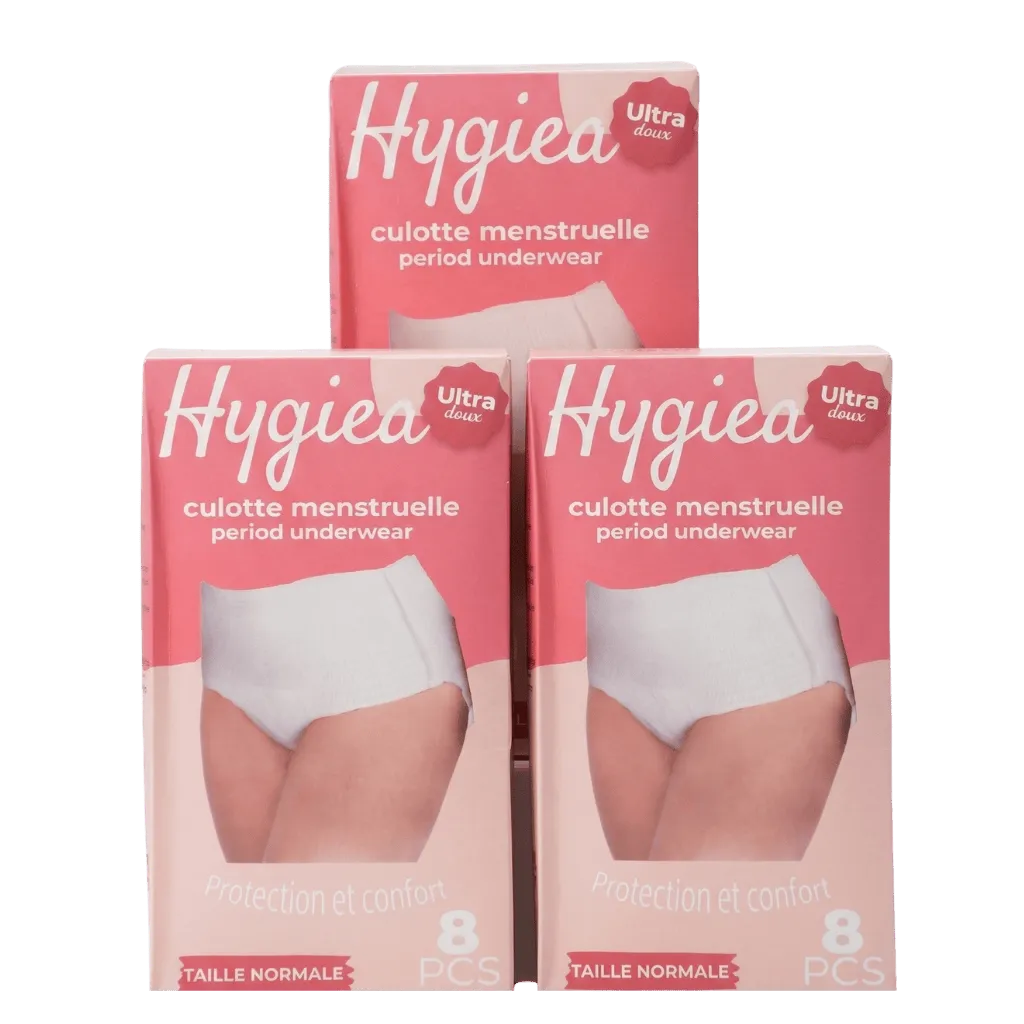 Pack Découverte — 3 paquets (24 culottes)